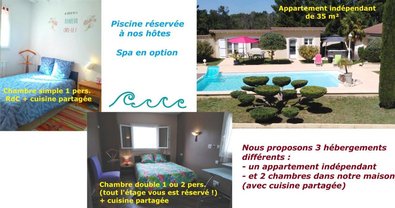 Coeuraccords, Spa & Bien-Etre Au Calme Naturiste Toute L'Annee Saint-Bardoux Exterior foto